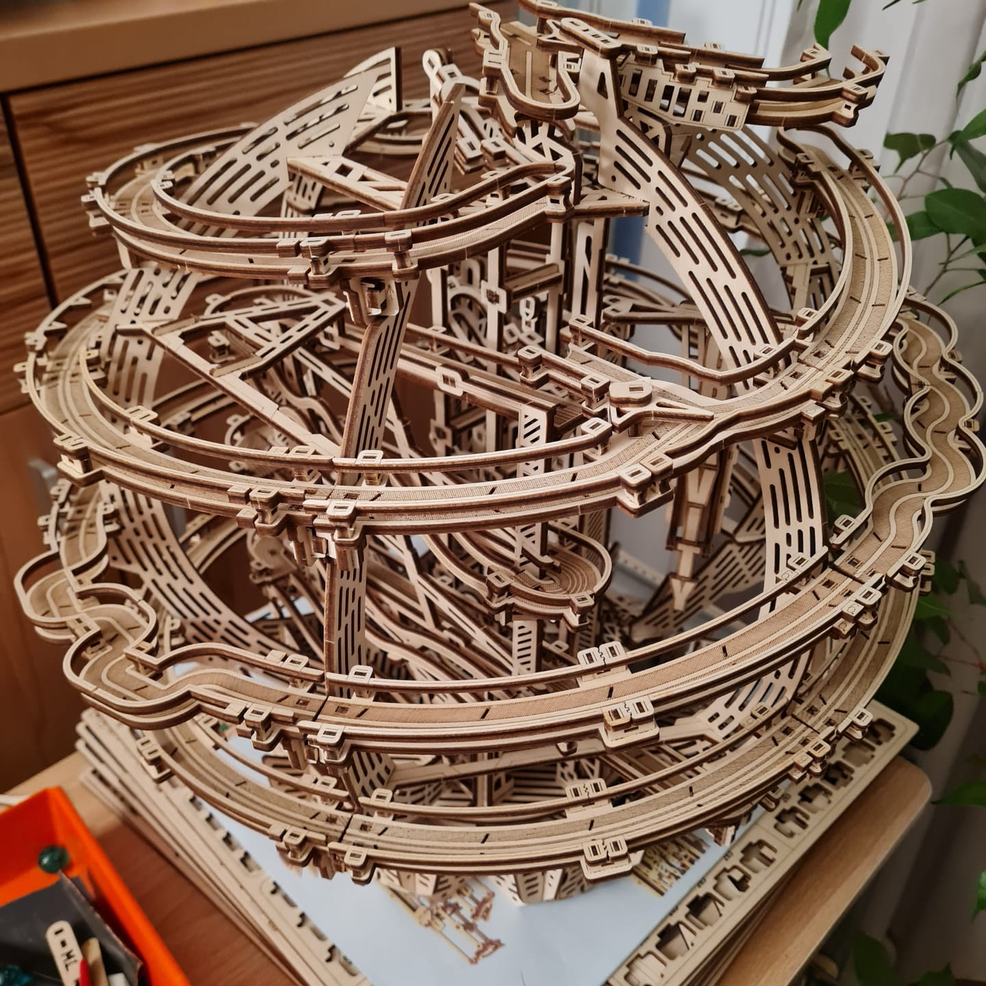 Customer photo review of Gravity Marble Run