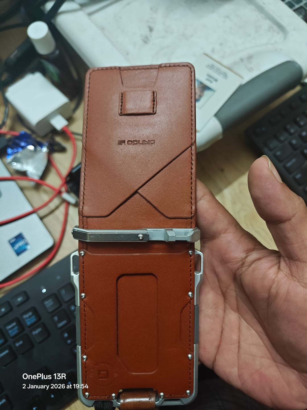 Customer photo review of M1 MAVERICK™ 4 POCKET BIFOLD LEATHER