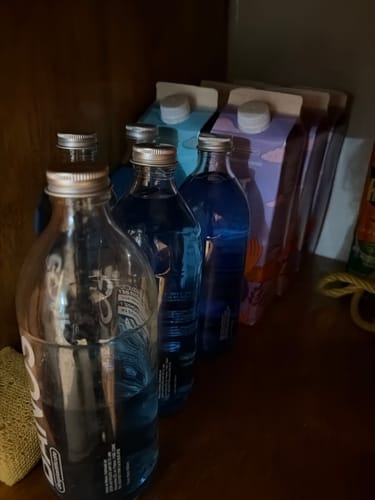 Customer photo review of Detergente con suavizante de ROPA en cartón