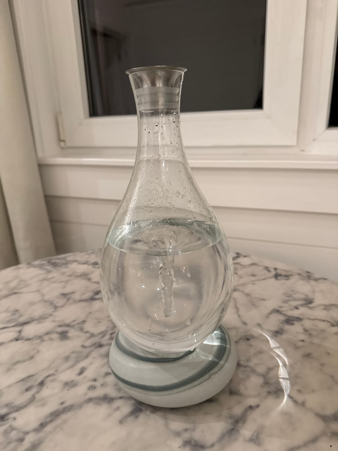 Customer photo review of Swirl Structured Water Carafe