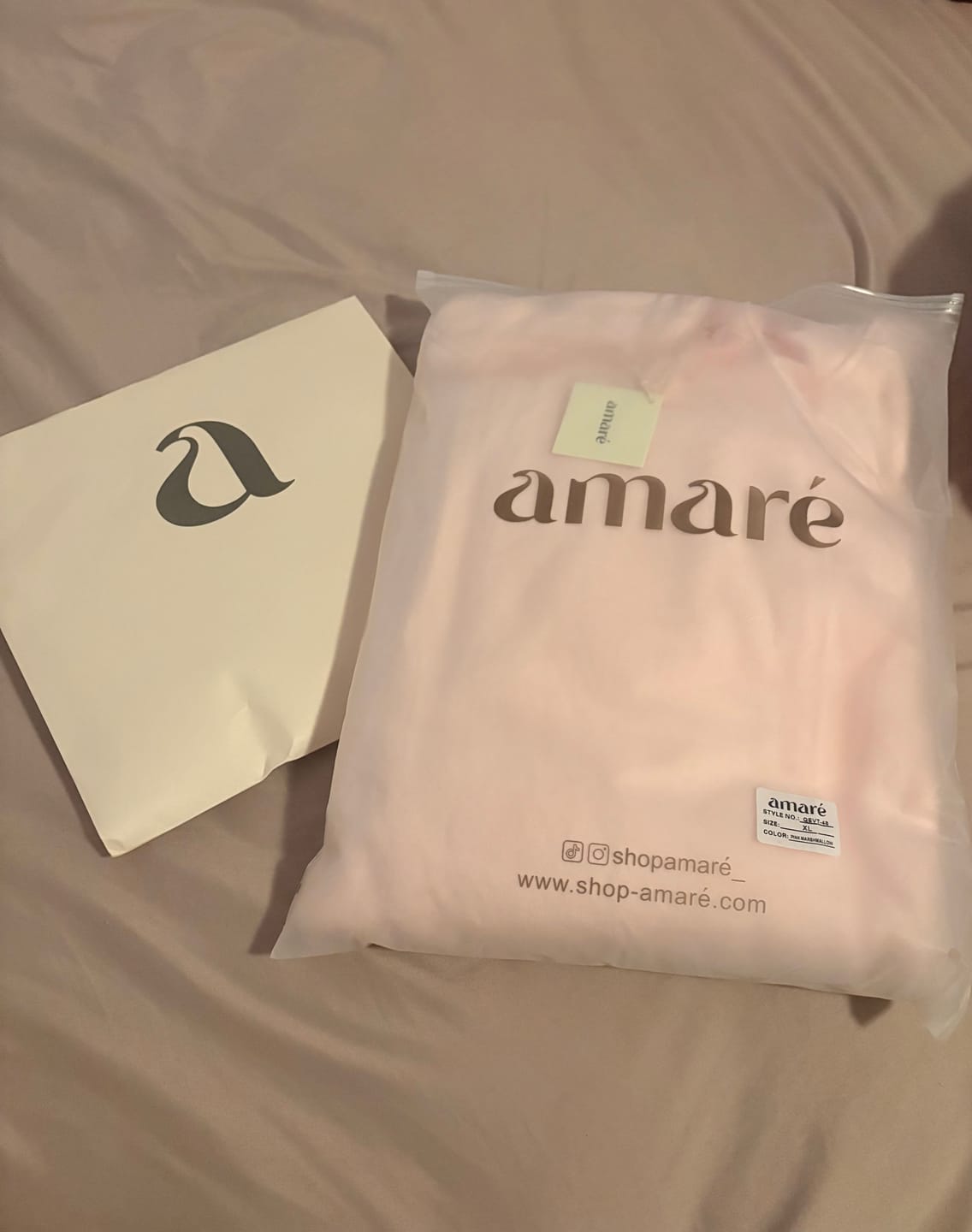 Customer photo review of COZY Hoodie (pink marshmallow)