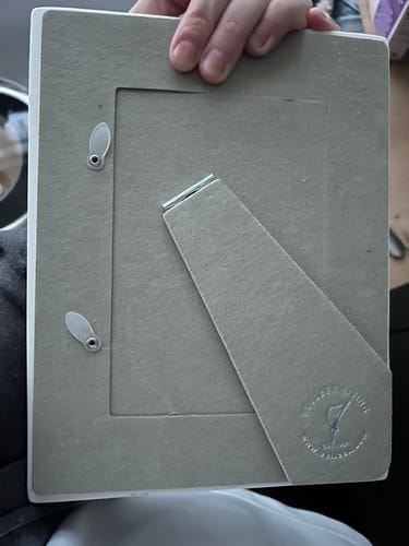 Customer photo review of Belleek Living Personalised Precious Memories 6x4 Frame Pink