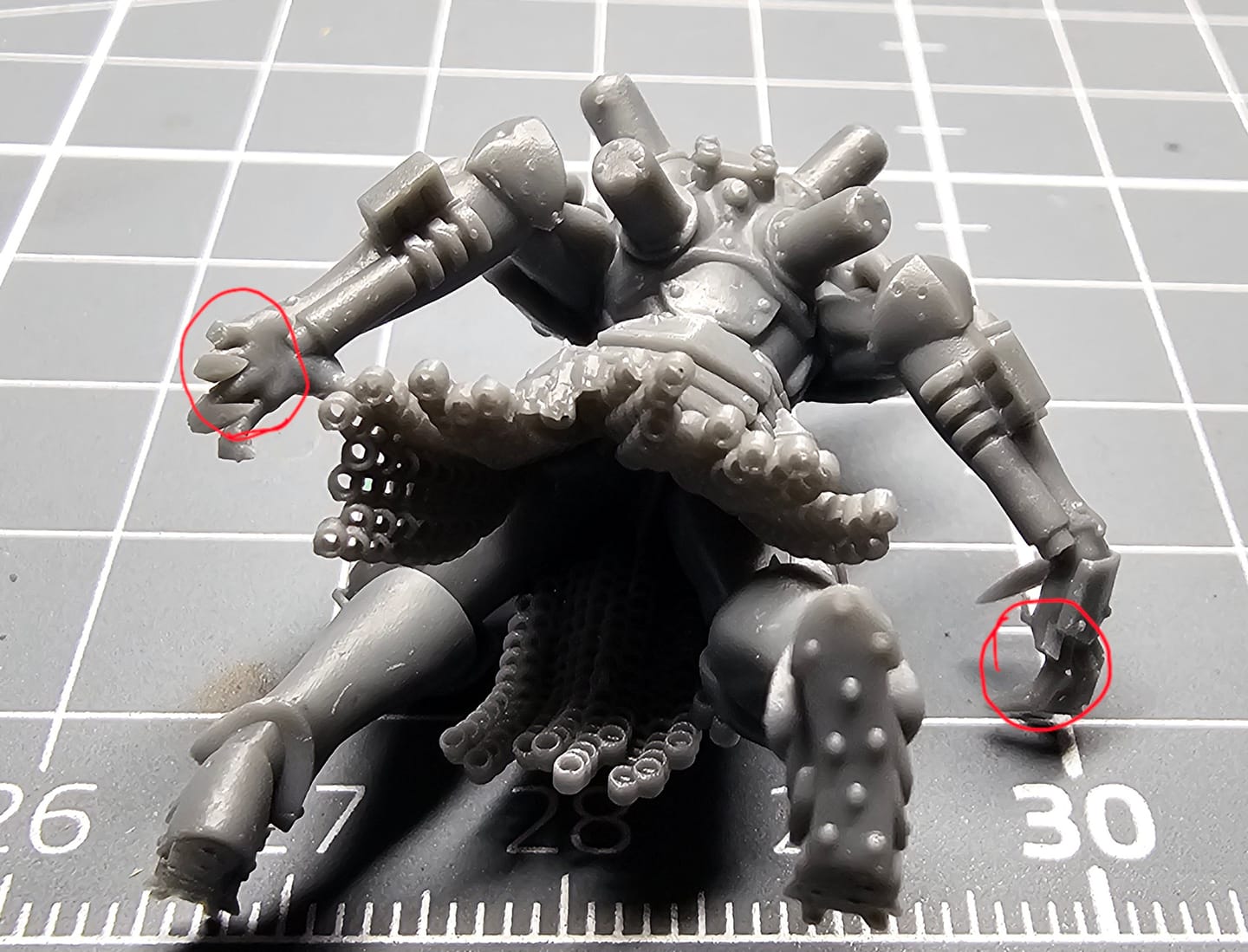 Customer photo review of Trench Crusade - Death Commando - Heretic Legion