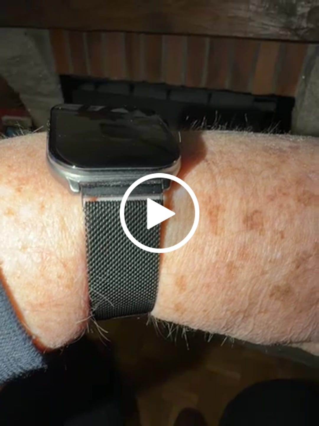 Customer video review of Bracelet Milanais noir