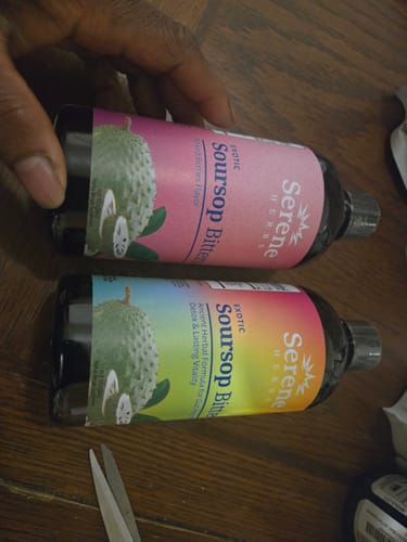 Customer photo review of Soursop Bitters