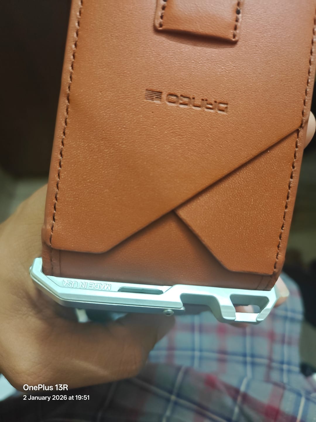 Customer photo review of POCKET CLIP