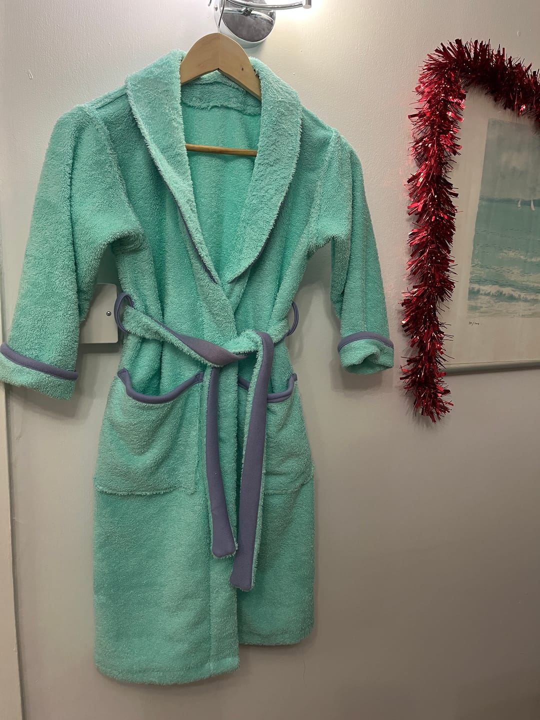 Customer photo review of Cotton Towelling Fabric