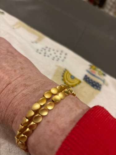 Customer photo review of 2 Tibetan Bracelets of Fortune