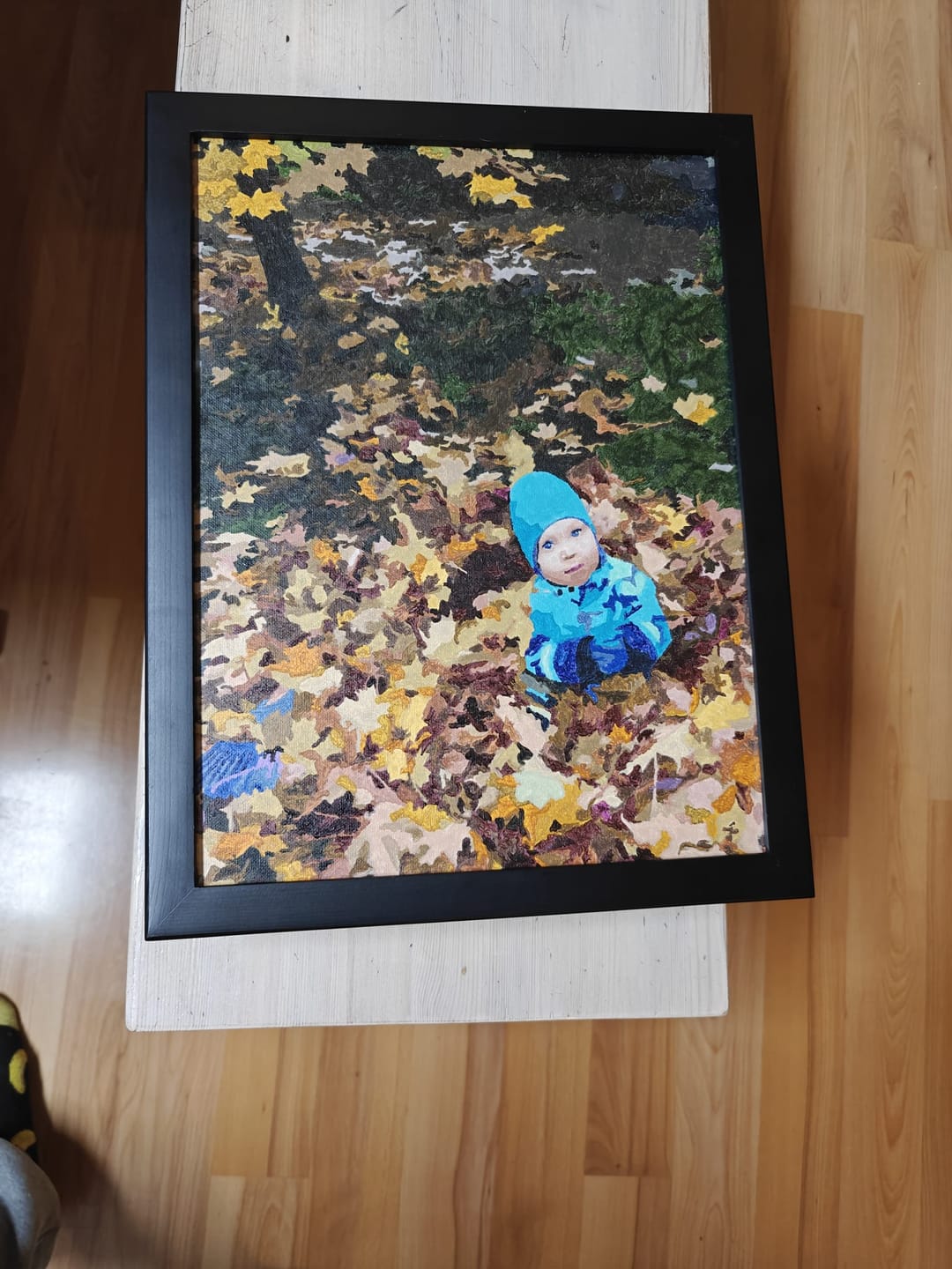 Customer photo review of Numeromaalaus omasta kuvasta