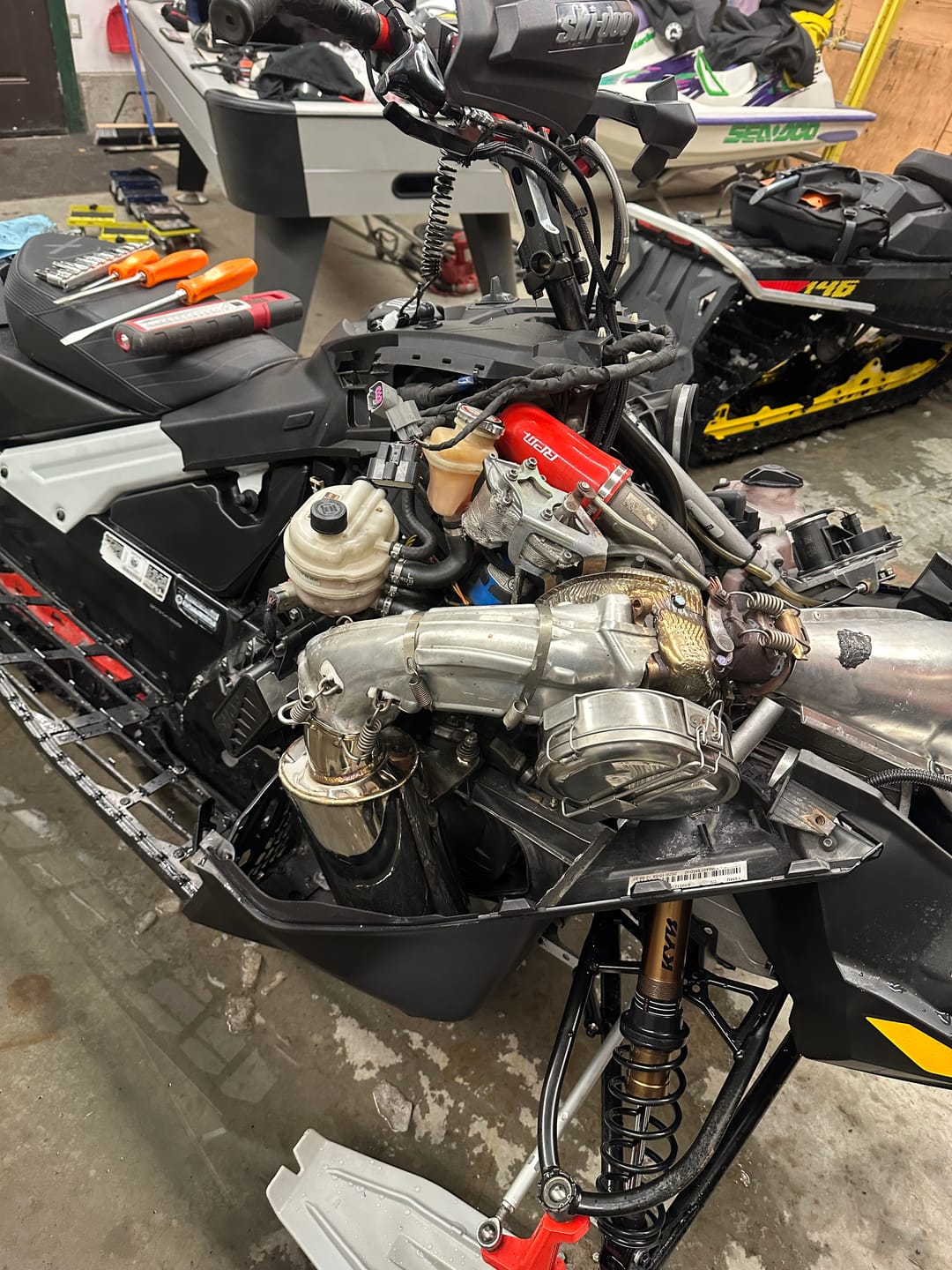 Customer photo review of RPM Gen 4 Ski-Doo / Lynx 850 Turbo Silicone Charge & Intake Tube 6-Ply Extreme HD