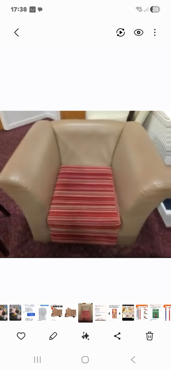 Customer photo review of Leafy Garden Water Resistant Fabric
