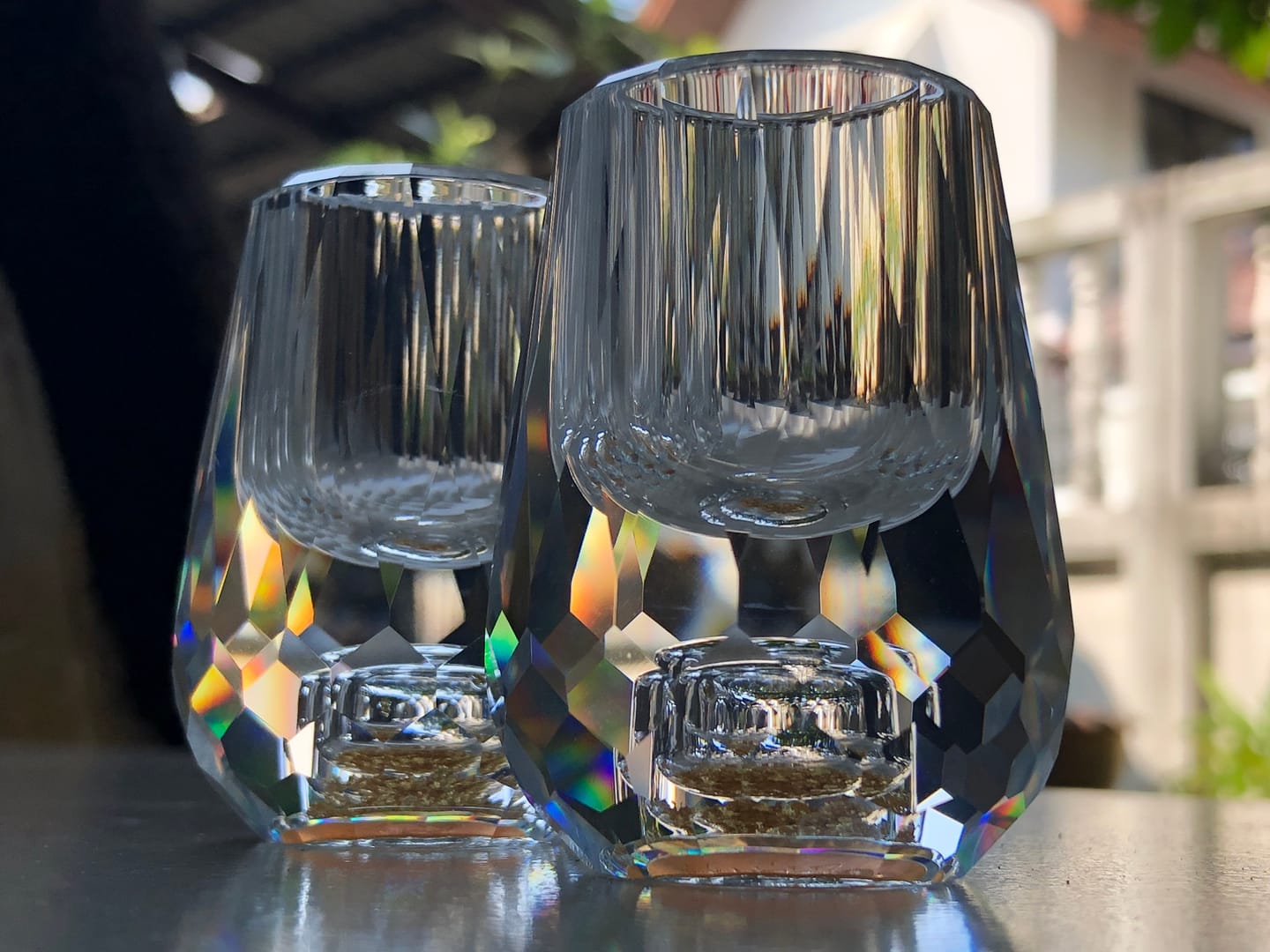 Customer photo review of Kin – Japanese Gold Foil Glass (1+1 Free)