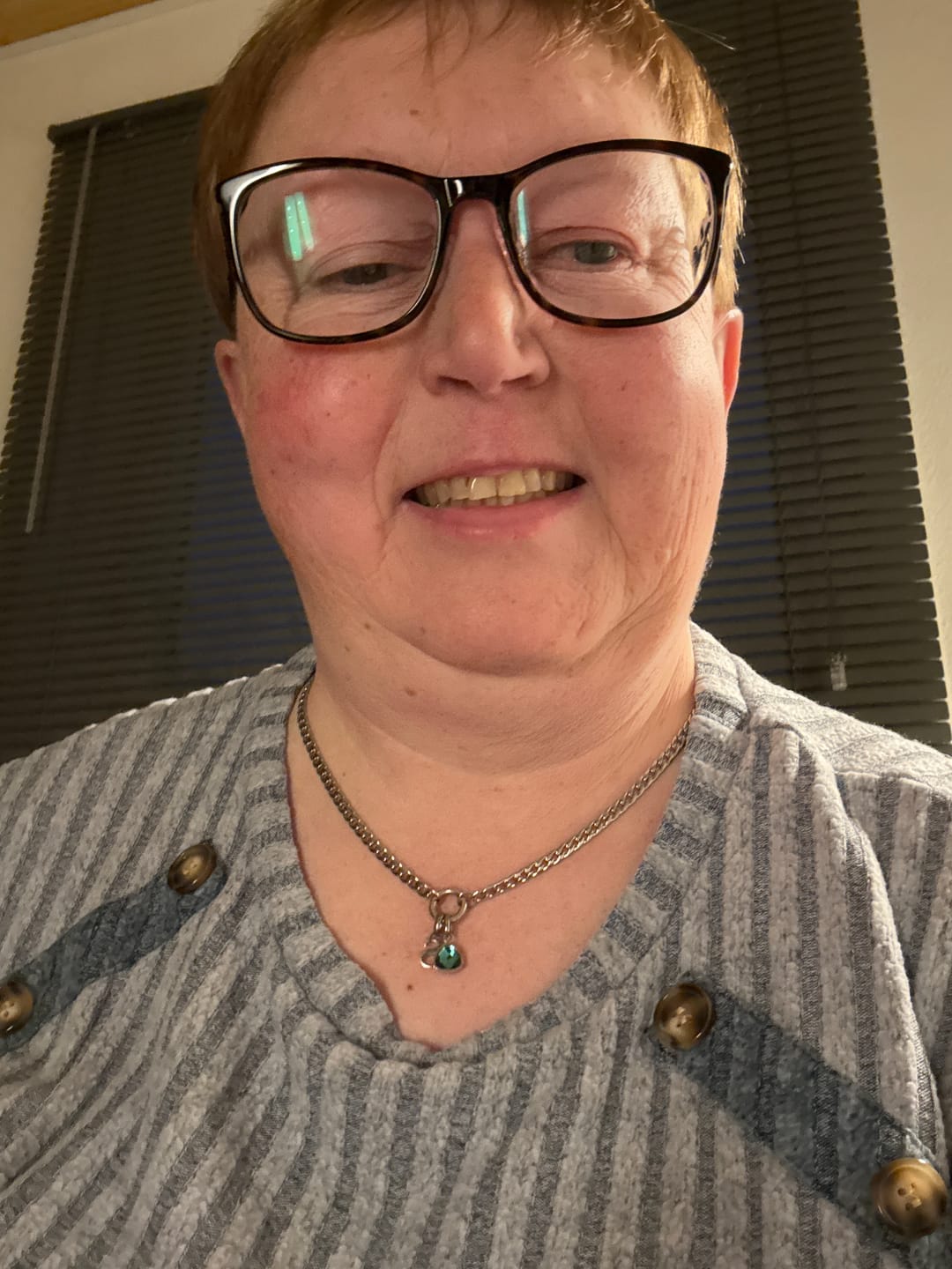 Customer photo review of Letter & birthstone bracelet silver