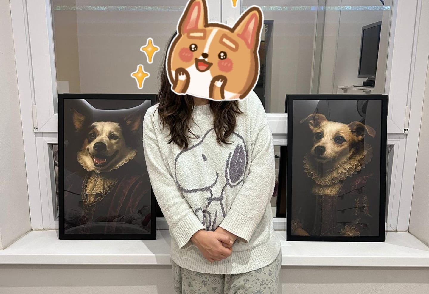 Customer photo review of Portrait Renaissance - Poster personalizzato