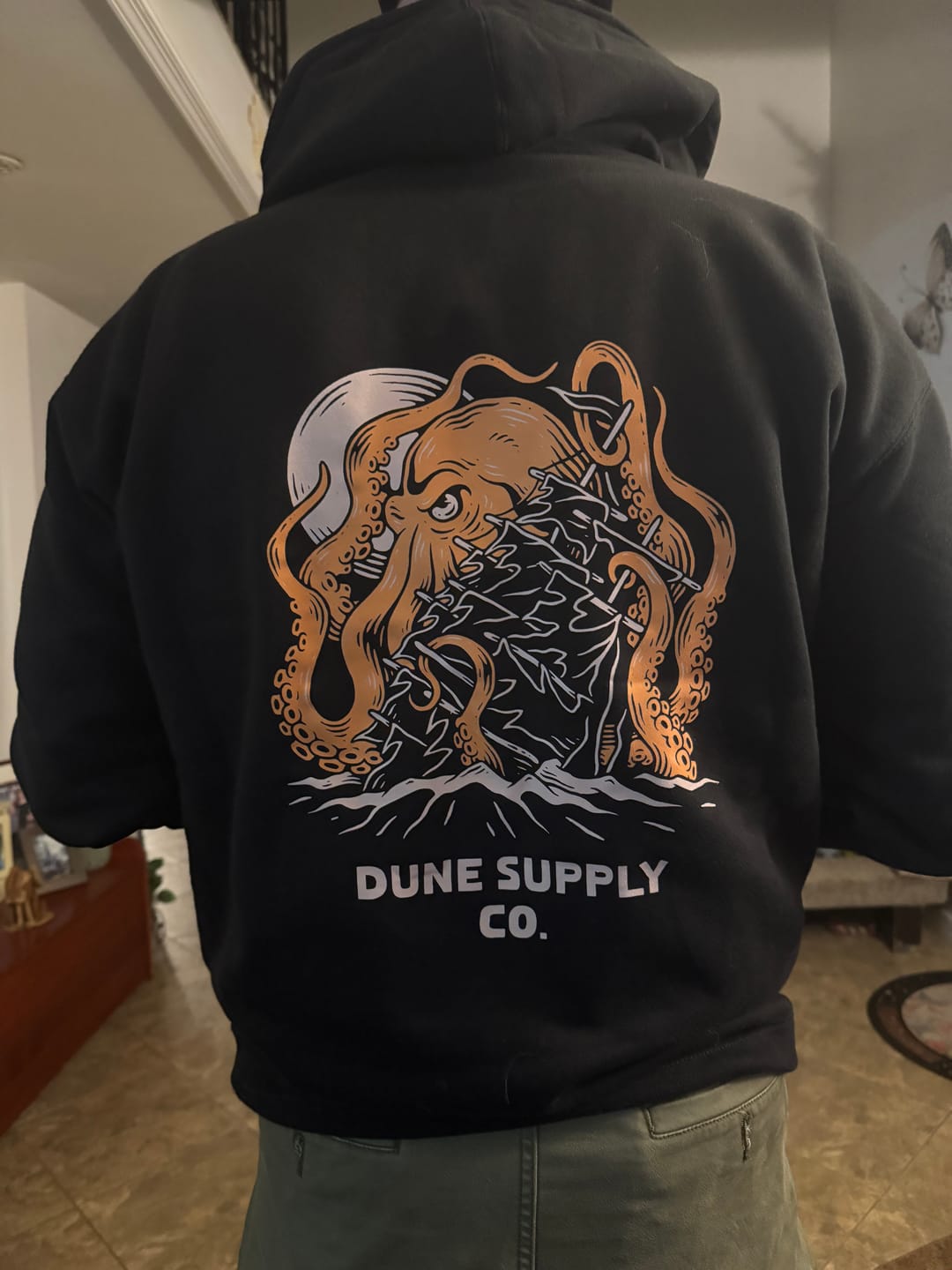 Customer photo review of Kraken Kaos - Hoodie