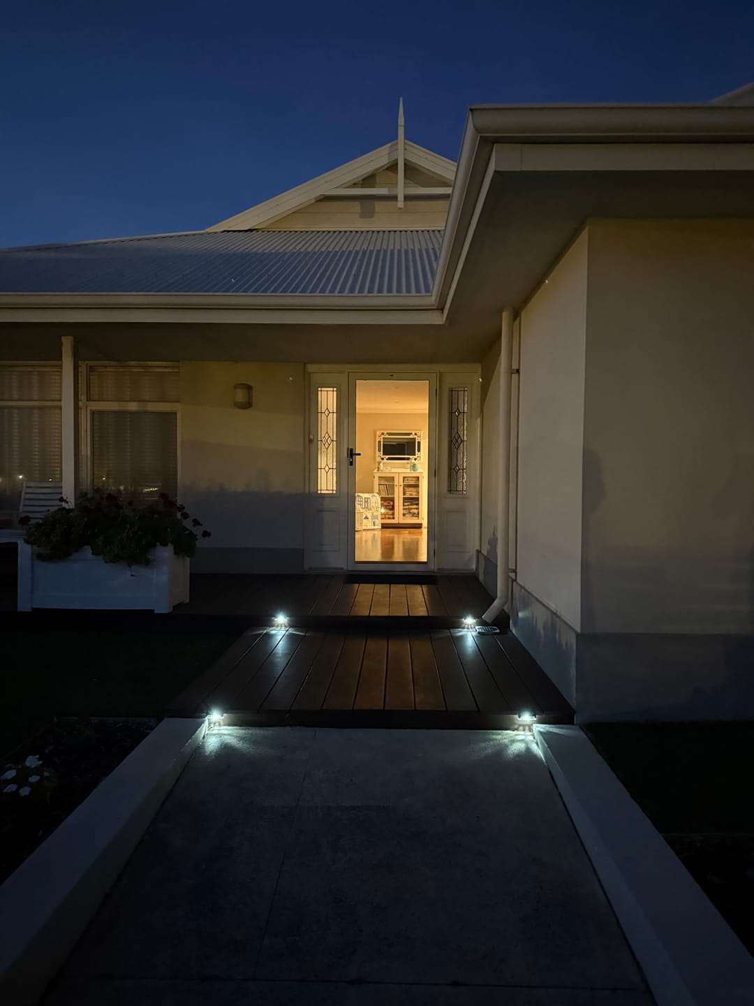 Customer photo review of SolaGarden™ Deck Lights