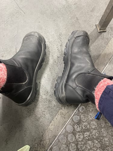 Customer photo review of Steel Blue Hobart with Bump Cap