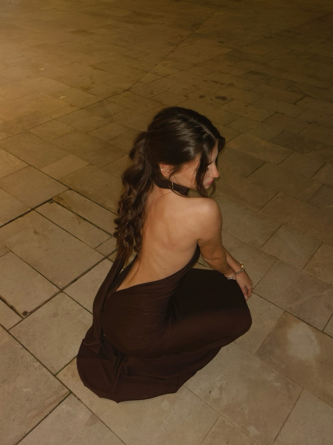 Customer photo review of WET DRESS DARK CHOKO