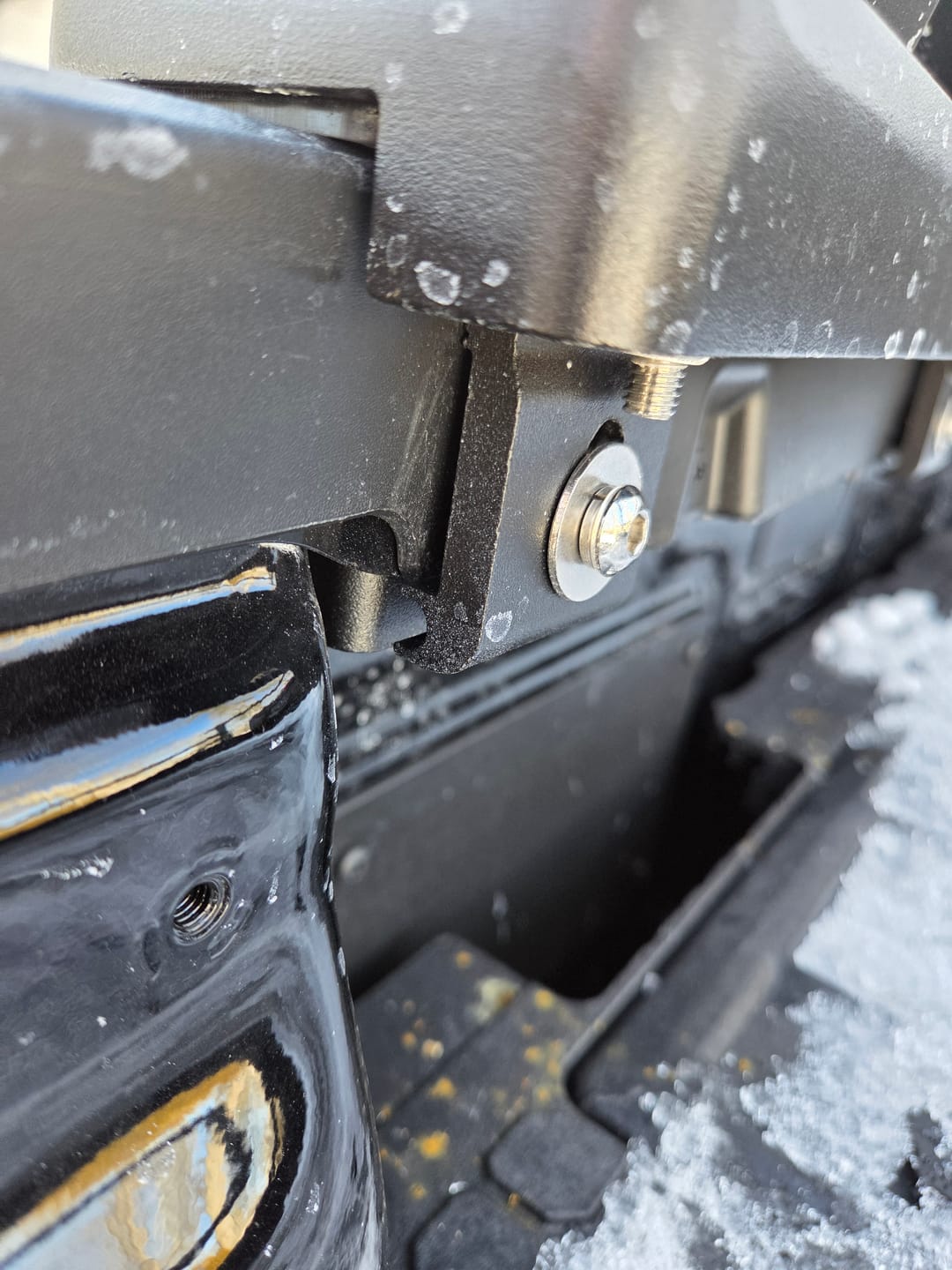 Customer photo review of OPENROAD Adjustable Bed Rack for Trucks