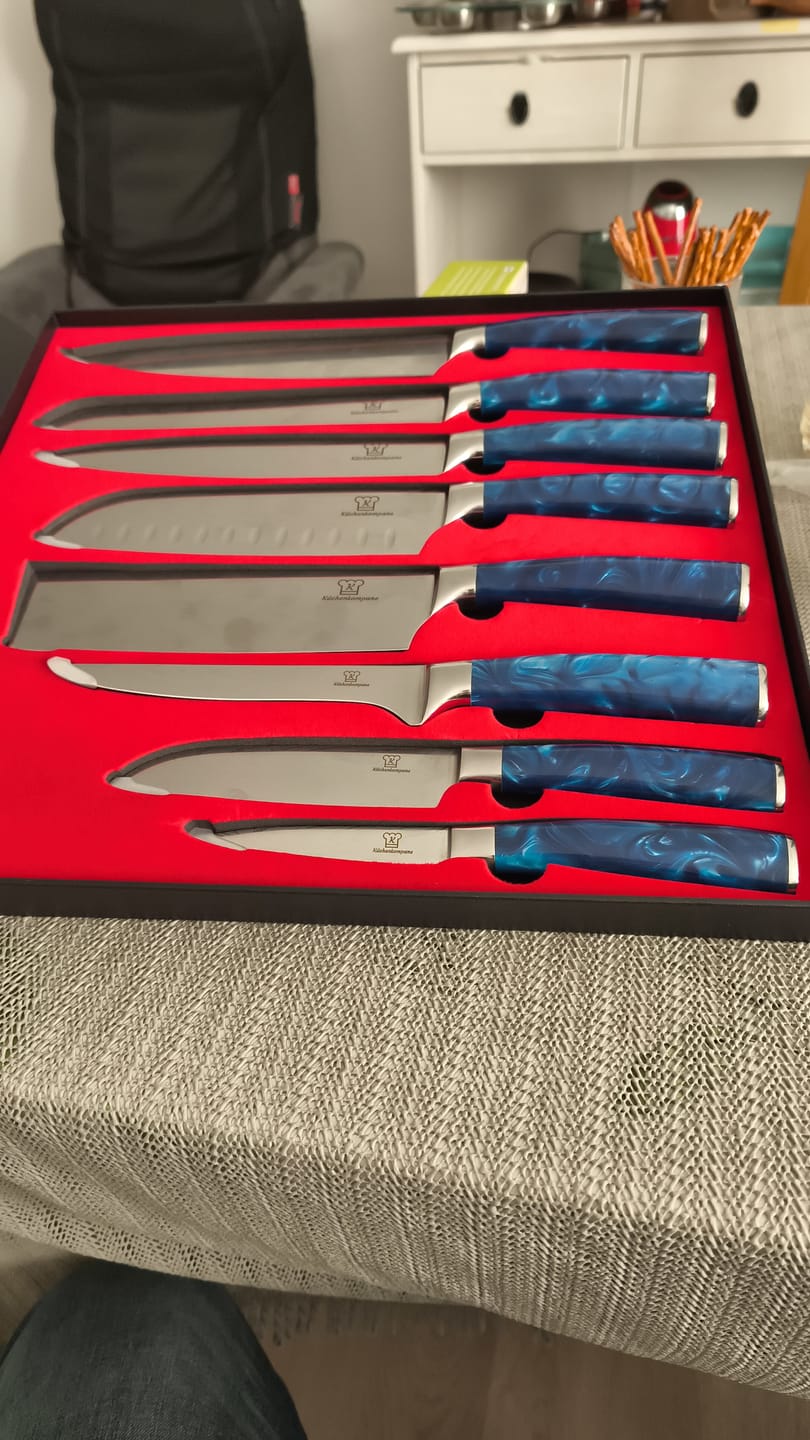 Customer photo review of Shiburu Messerset Premium 8-teilig