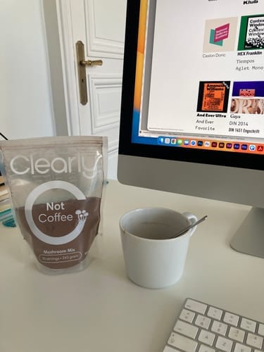 Customer photo review of Mushroom coffee