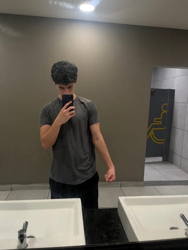 Customer photo review of Training Long Sleeve - Navy Blue