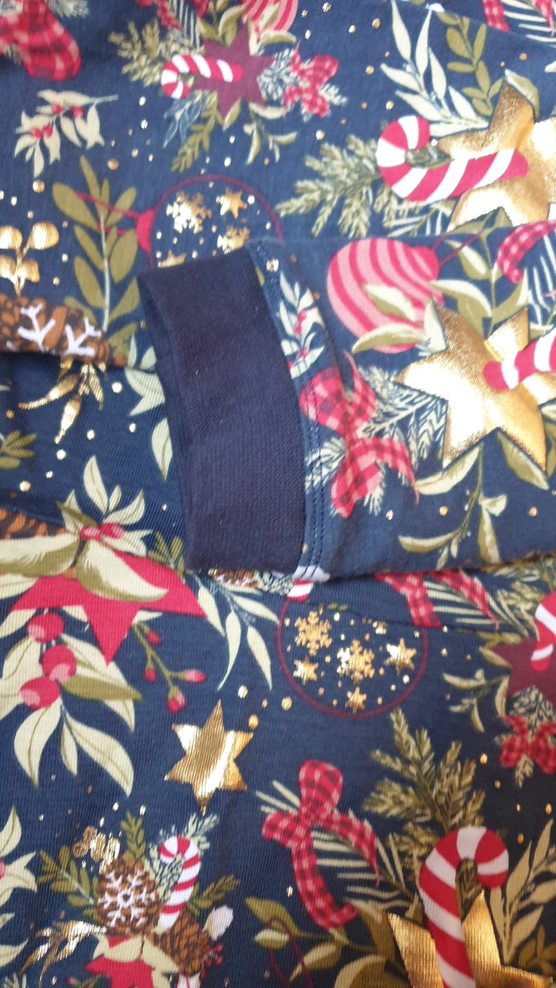Customer photo review of Smooth Tubular Cuffing Fabric