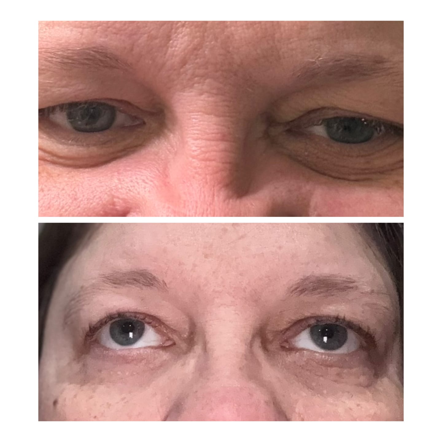 Customer photo review of NEW! Decadent Line - Eye Cream with Frankincense + Coffee