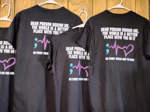 Customer photo review of DTF Transfers Upload Your Gang Sheet