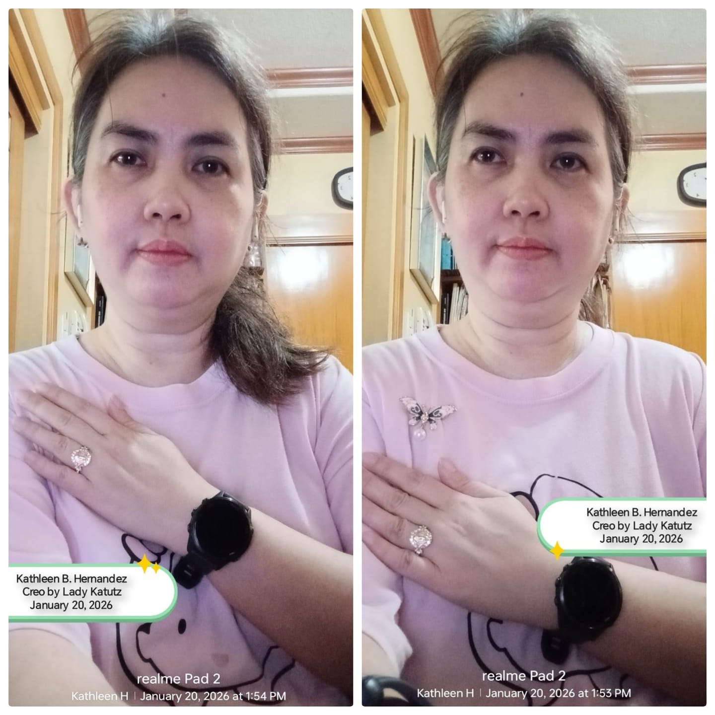 Customer photo review of FREE Today: Elegant Virgin Mary Emblem Ring: Sacred Detail for Daily Devotion