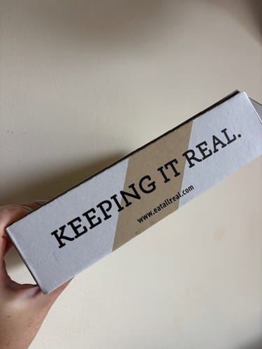 Customer photo review of Lemon Coconut Protein Bar 50g x 12 bars