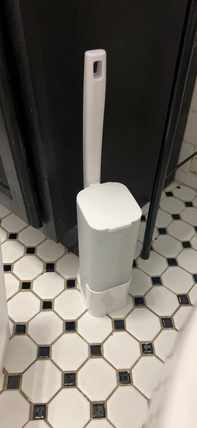 Customer photo review of Shine Master CleanPod – Eldobható higiénikus WC tisztító rendszer