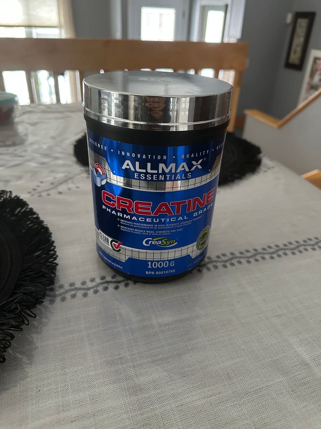 Customer photo review of Allmax - Creatine Monohydrate - 100g-1000g