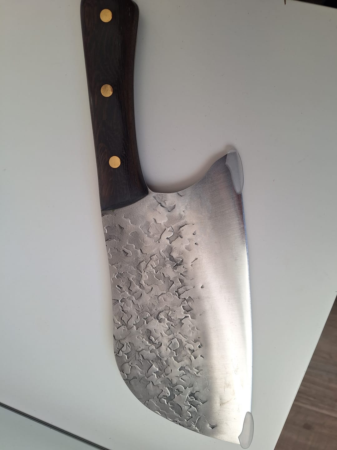 Customer photo review of Rustikales Hackmesser