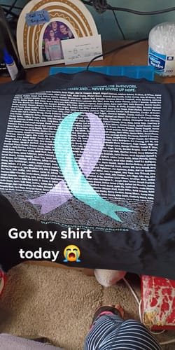 Customer photo review of Suicide Prevention - Round 177 (Unisex Classic Tee | Gildan)