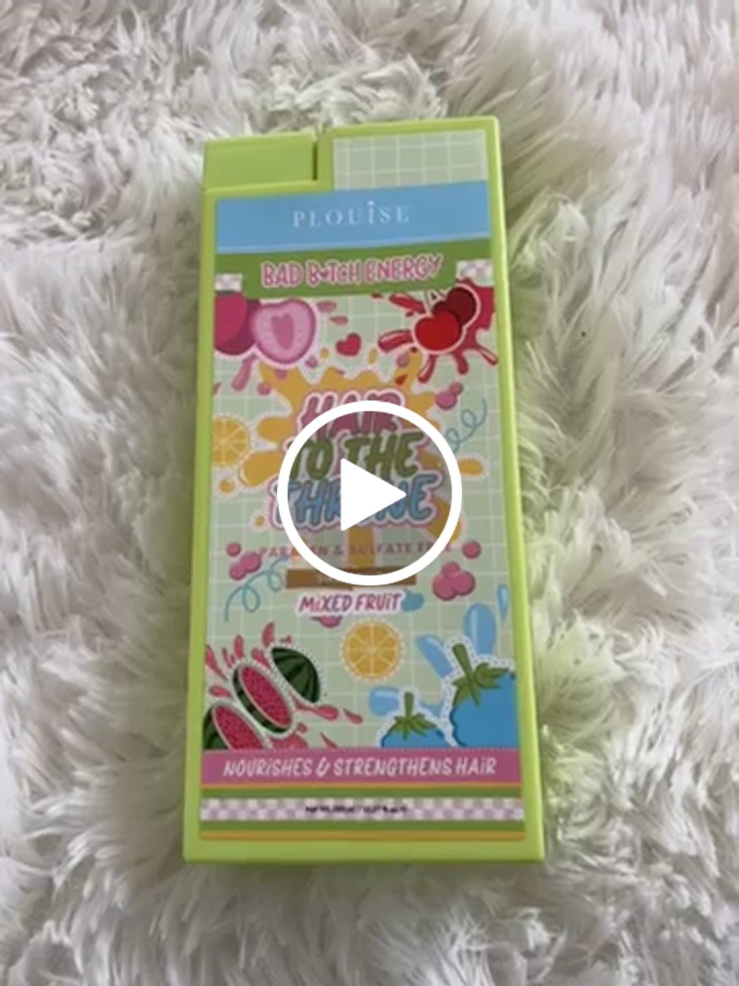 Customer video review of Hair To The Throne Conditioner