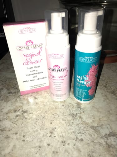 Customer photo review of Keeping It Simple Feminine Wash