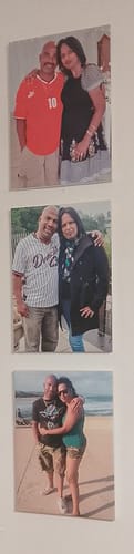 Customer photo review of 3 x A3 Canvas Combo