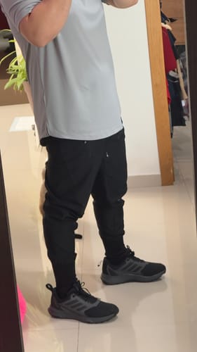 Customer photo review of Core-Vent High Cuff Training Jogger - Black