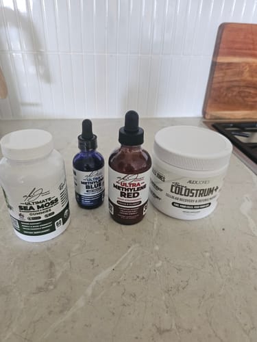 Customer photo review of 🎁 The Ultra Methylene Red - Sour Strawberry (100% off)