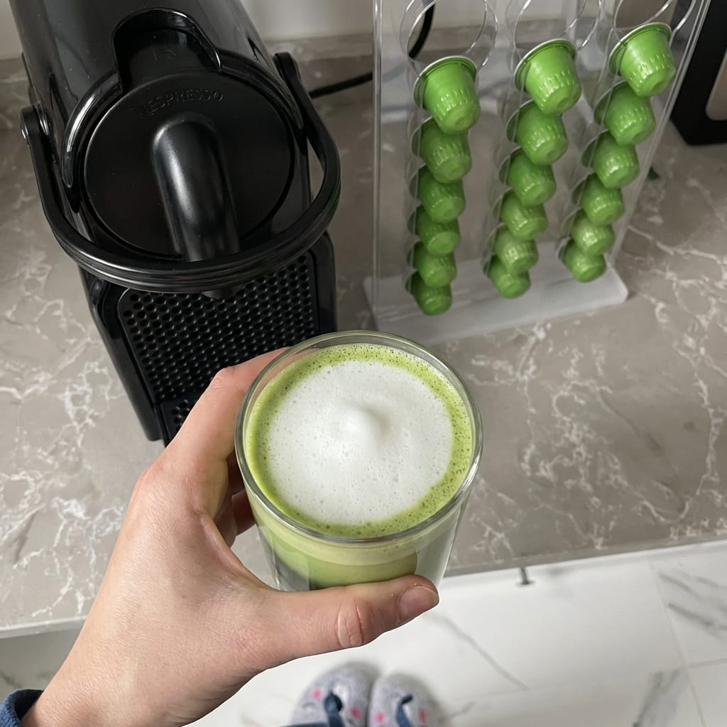 Customer photo review of CAPSULES DE MATCHA CÉRÉMONIE ORGANIQUE