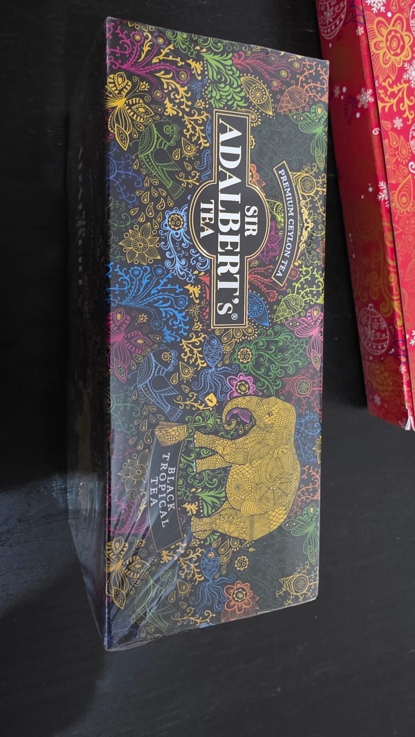 Customer photo review of Adalbert's Tea BLACK TROPICAL TEA – 50 g w saszetkach