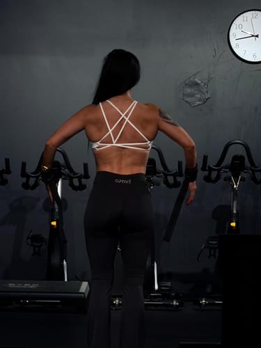 Customer photo review of UNITY Sport-BH - Cream White