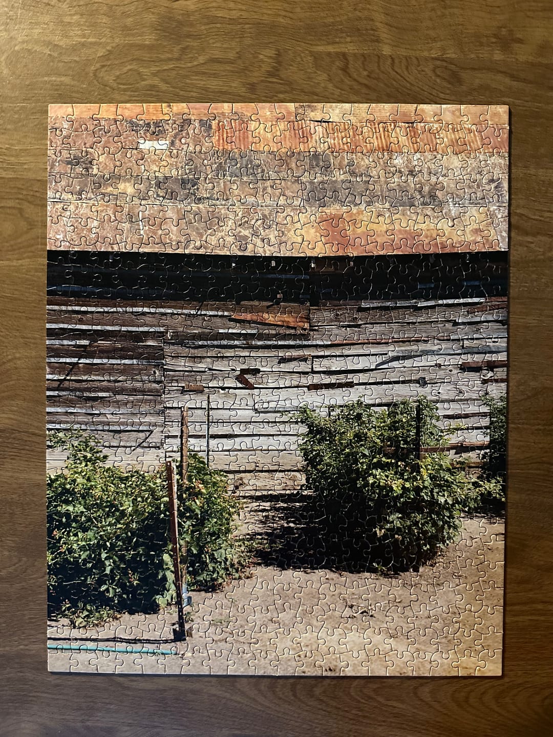 Customer photo review of Custom jigsaw puzzle