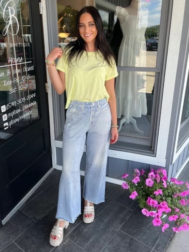 Customer photo review of Sweatpant Jeans