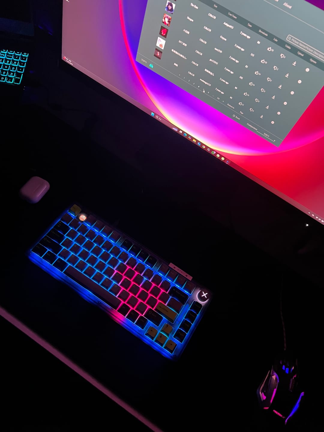 Customer photo review of Darmoshark Top75 Mekanik Klavye