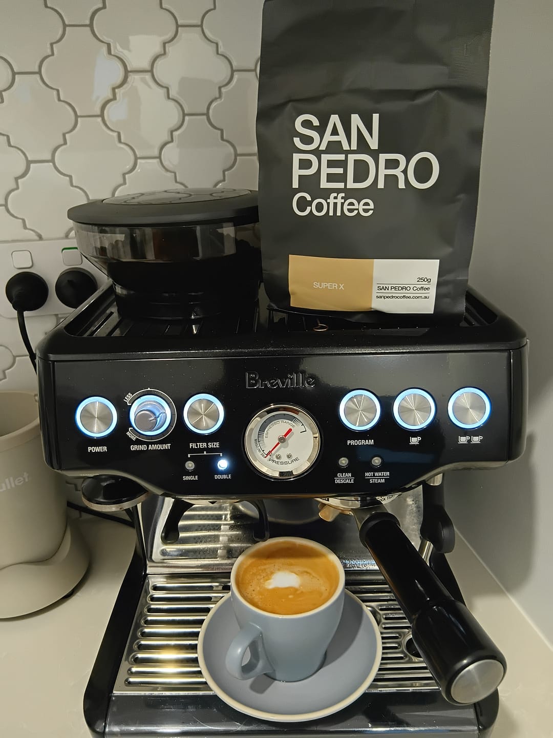 Customer photo review of SUPER X Coffee Blend