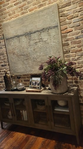 Customer photo review of Faux Dusty Plum Stem