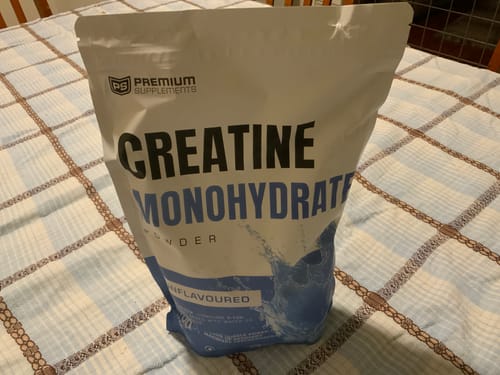 Customer photo review of Micronised Creatine Monohydrate
