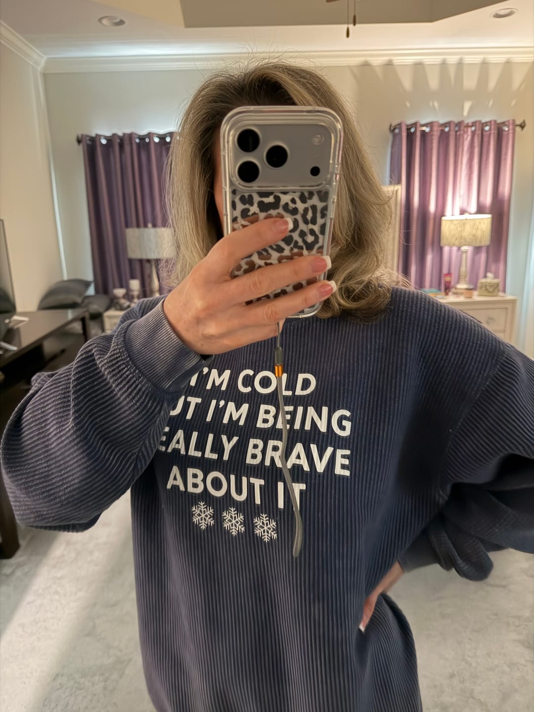 Customer photo review of I'm Cold But Am Being Really Brave